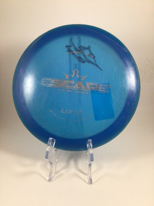 Vist Large View of Product Image Which is Used Dynamic Discs LUCID ESCAPE Disc Golf Driver Royal Blue 174g