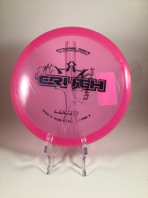 Vist Large View of Product Image Which is Used Dynamic Discs LUCID EMAC TRUTH Disc Golf Mid Range Pink 179g