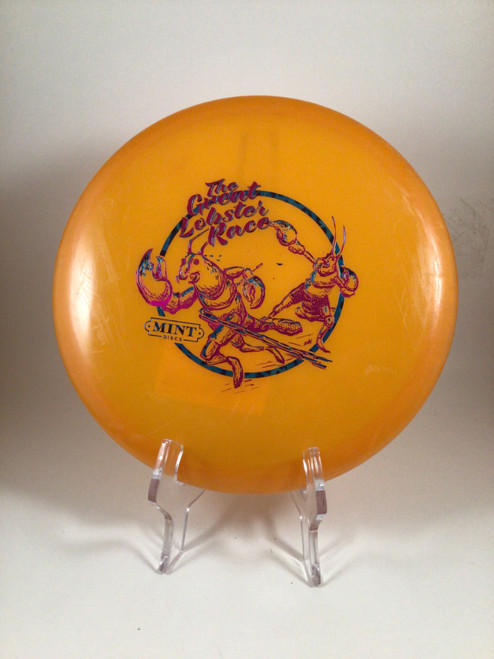 Vist Large View of Product Image Which is Used Mint SUBLIME LOBSTER Disc Golf Mid Range Orange 180g