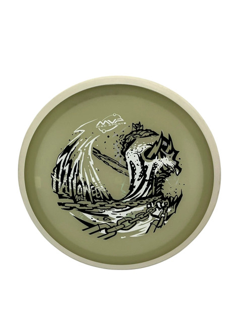 Vist Large View of Product Image Which is Used MVP Resistor Glow 173g Disc Golf Driver