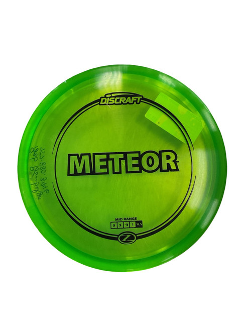 Vist Large View of Product Image Which is Used Discraft Z METEOR Disc Golf Mid Range Green 172g