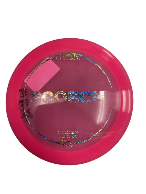 Vist Large View of Product Image Which is Used Discraft Z LITE SCORCH Disc Golf Driver Pink 160g