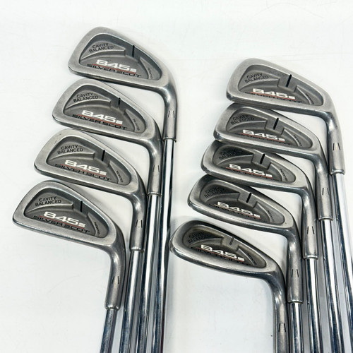 Vist Large View of Product Image Which is Used Tommy Armour 845S SILVER SCOT Mens Iron Set RH 2I-PW