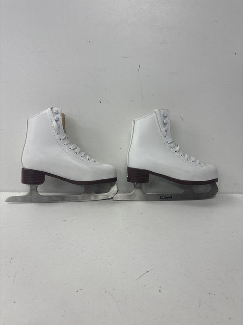 Vist Large View of Product Image Which is Used Jackson GLACIER 120 Girls Figure Skate White Junior 02