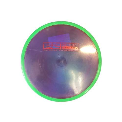 Vist Large View of Product Image Which is Used Innova FACTORY SECOND ATLAS Disc Golf Mid Range Purple 178g