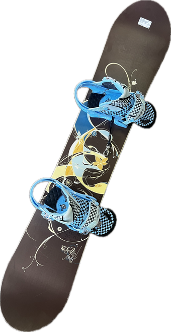 Vist Large View of Product Image Which is Used Rossignol DIVA Womens Board/Bindings Brown 152 cm