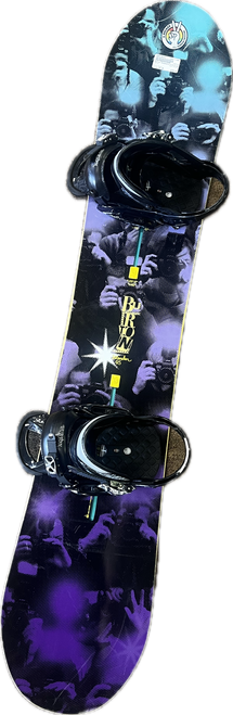 Vist Large View of Product Image Which is Used Burton BLENDER Womens Board/Bindings Purple 145 cm