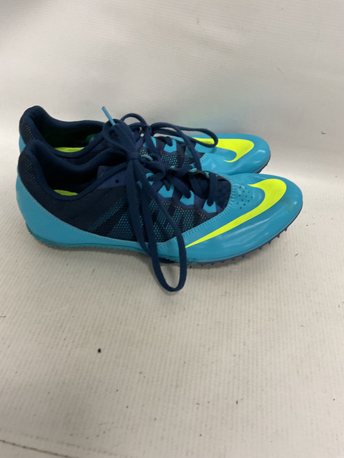 Vist Large View of Product Image Which is Used Nike Track & Field Cleats Adult Royal Blue Senior 8.5