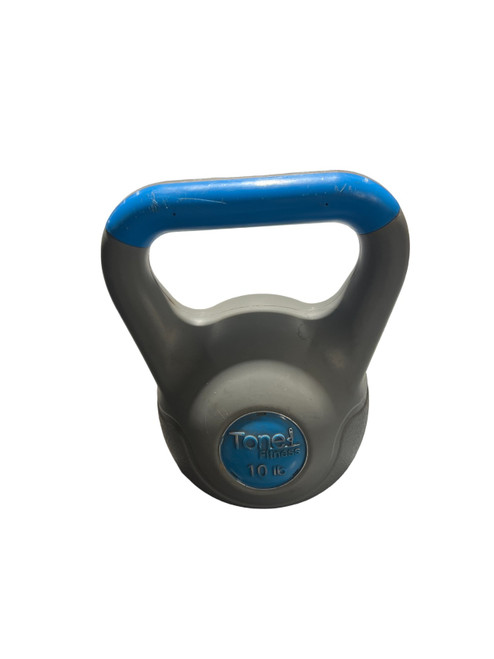 Vist Large View of Product Image Which is Used Kettle Dumbbell (Each) Grey 10 lb