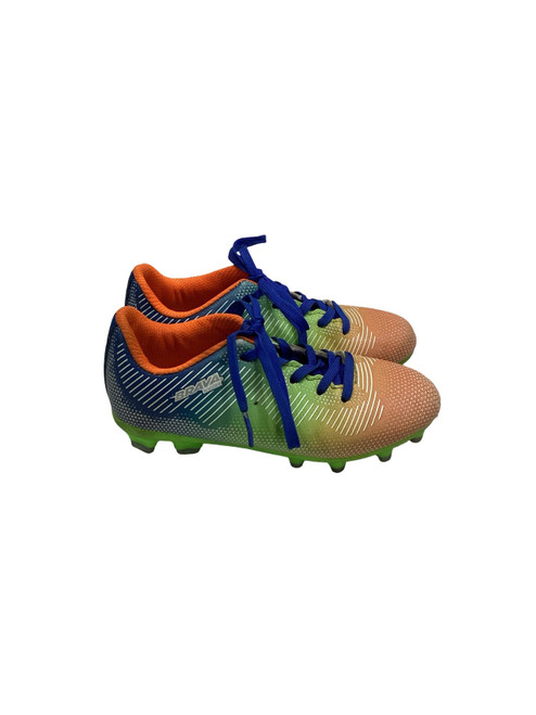 Vist Large View of Product Image Which is Used Brava Soccer Cleats Green Junior 01