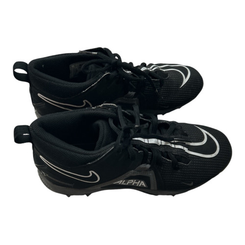 Vist Large View of Product Image Which is Used Nike Jr FB Cleats Black And Grey Junior 05.5