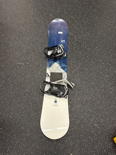 Vist Large View of Product Image Which is Used Morrow DIMENSION Mens Board/Bindings Navy Blue 159 cm