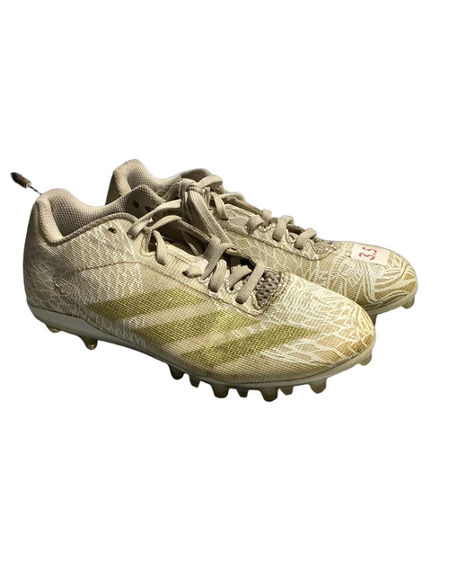 Vist Large View of Product Image Which is Used Adidas Jr FB Cleats White Junior 03.5