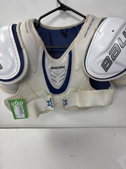 Vist Large View of Product Image Which is Used Bauer NEXUS 400 Senior Shoulder Pads SM