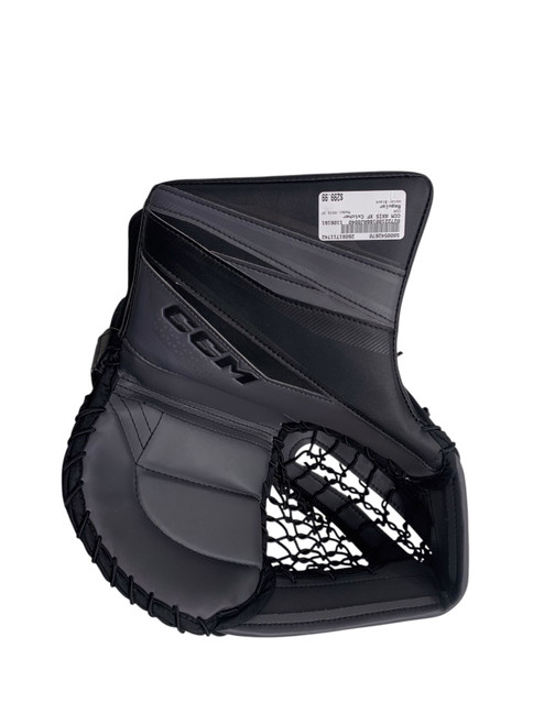 Vist Large View of Product Image Which is Used CCM AXIS XF Senior Goalie Catcher Black/Grey