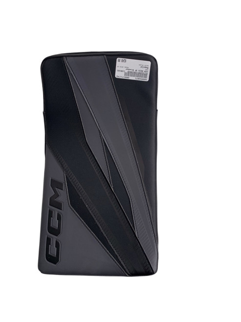 Vist Large View of Product Image Which is Used CCM AXIS XF Senior Goalie Blocker Black/Grey