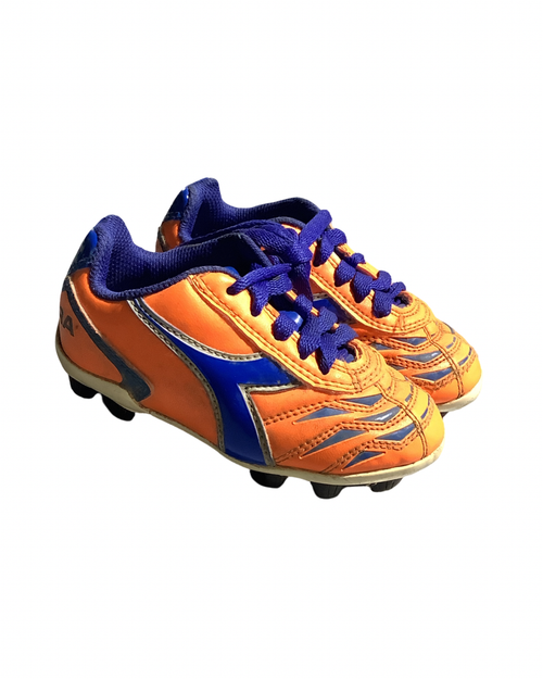 Vist Large View of Product Image Which is Used Diadora Soccer Cleats Orange Youth 09.0