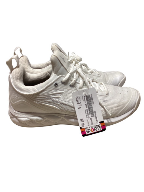 Vist Large View of Product Image Which is Used Mizuno WAVE LUMINOUS VB Shoes Adult White Senior 7.5