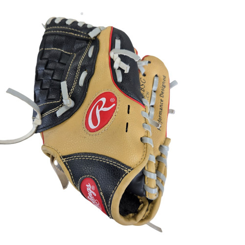 Vist Large View of Product Image Which is Used Rawlings PLAYER SERIES GLOVE 10 BB/SB Glove RH Throw Brown 10"