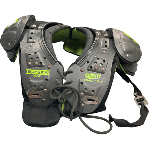 Vist Large View of Product Image Which is Used Schutt DSFLEX FB Shoulder Pads Black SM