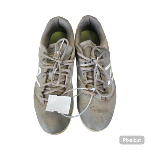 Vist Large View of Product Image Which is Used New Balance SOFTBALL CLEATS BB/SB Cleats Grey Senior 10