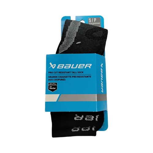 Vist Large View of Product Image Which is Used Bauer S25 Hockey Socks Grey SM
