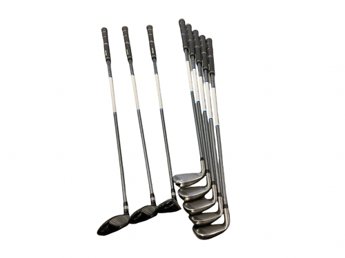 Vist Large View of Product Image Which is Used Cobra TECFLO MAX 8PCS Mens Iron Set RH 4I-GW/AW