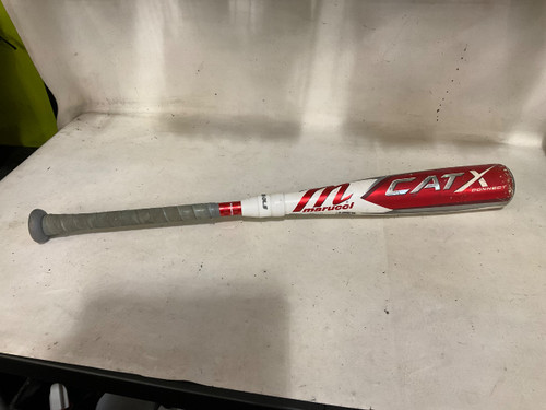 Vist Large View of Product Image Which is Used Marucci CAT X CONNECT BB/SB USSSA 2 3/4 Bat 28"