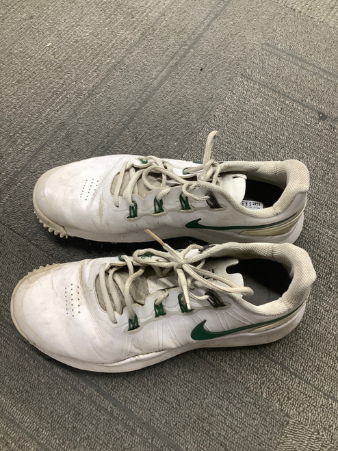 Vist Large View of Product Image Which is Used Nike Mens Golf Shoes White Senior 9.5