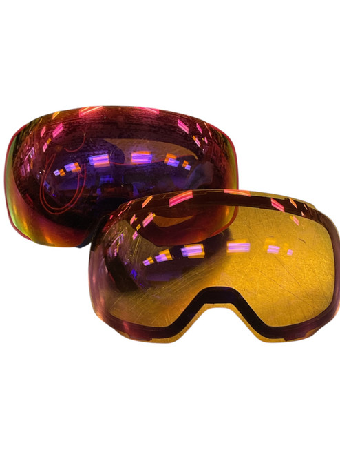 Vist Large View of Product Image Which is Used Anon Snow Goggles Adult Navy Blue