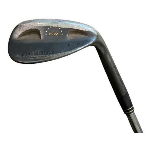 Vist Large View of Product Image Which is Used Taylormade RAC BLACK Golf Wedge Mens RH 54 Degree