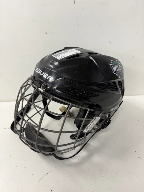 Vist Large View of Product Image Which is Used Bauer IMS 7.0 Helmet Cage Combo Black SM