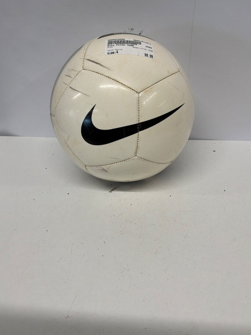 Vist Large View of Product Image Which is Used Nike PITCH TEAM All Size Soccer Ball White 4