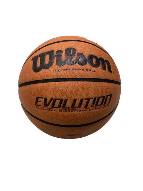 Vist Large View of Product Image Which is Used Wilson EVOLUTION GAME BALL 29.5 Basketball Adult Indoor