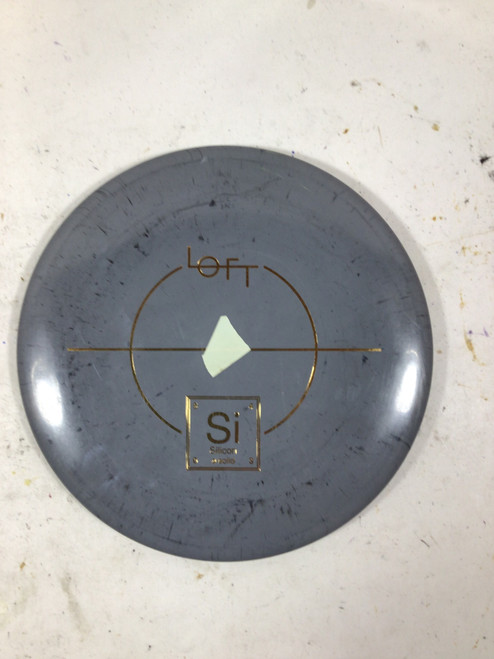 Vist Large View of Product Image Which is Used LOFT SILICON Disc Golf Mid Range Grey 180g