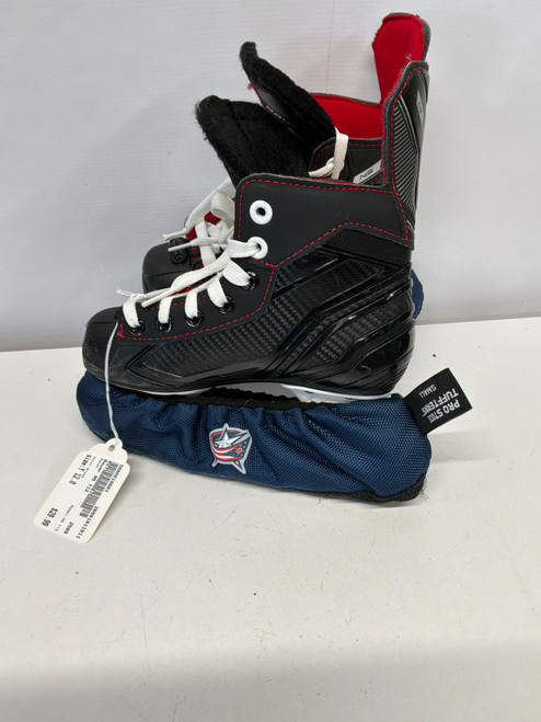 Vist Large View of Product Image Which is Used Bauer N5 Y12 Youth Hockey Skate Black Youth 12.0