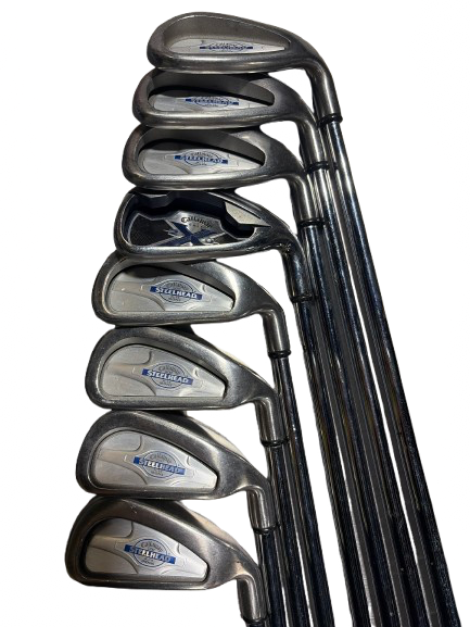 Vist Large View of Product Image Which is Used Callaway STEELHEAD X-14 Mens Iron Set RH 3I-PW