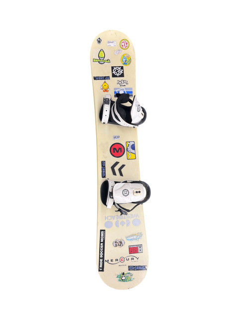 Vist Large View of Product Image Which is Used MERCURY Womens Board/Bindings Brown 148 cm