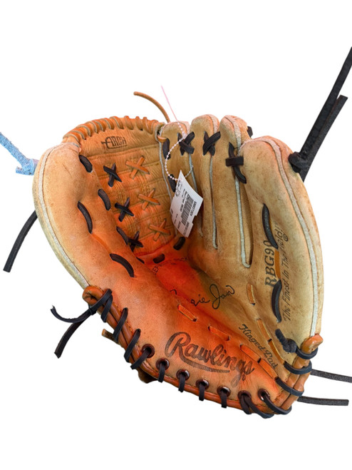 Vist Large View of Product Image Which is Used Rawlings RBG90 BB/SB Glove RH Throw Brown 11"