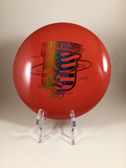 Vist Large View of Product Image Which is Used Dynamic Discs FUZION ESCAPE Disc Golf Driver Red 171g
