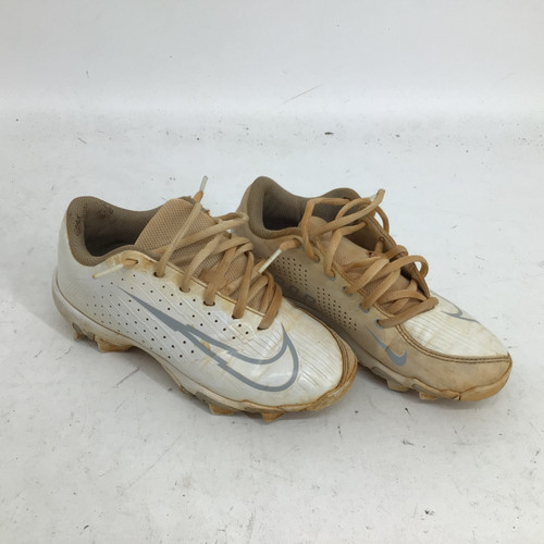 Vist Large View of Product Image Which is Used Nike VAPOR FASTFLEX JR 2.5 FB CLEATS Jr FB Cleats White Junior 02.5