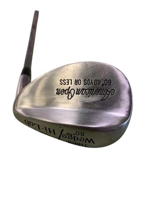 Vist Large View of Product Image Which is Used American Open LW Golf Wedge Mens RH Lob Wedge