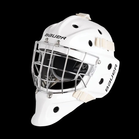 Vist Large View of Product Image Which is New BAUER 930 GOAL MASK JR WHT