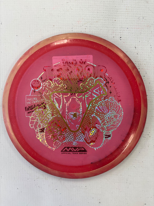 Vist Large View of Product Image Which is Used MVP TALES OF TERROR Disc Golf Driver Red