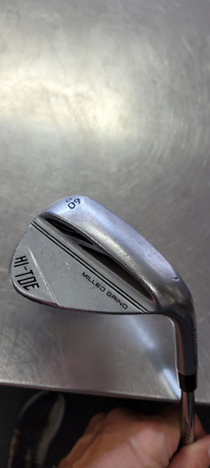 Vist Large View of Product Image Which is Used Taylormade HI TOE CHROME 60.13 Golf Wedge Mens RH 60 Degree