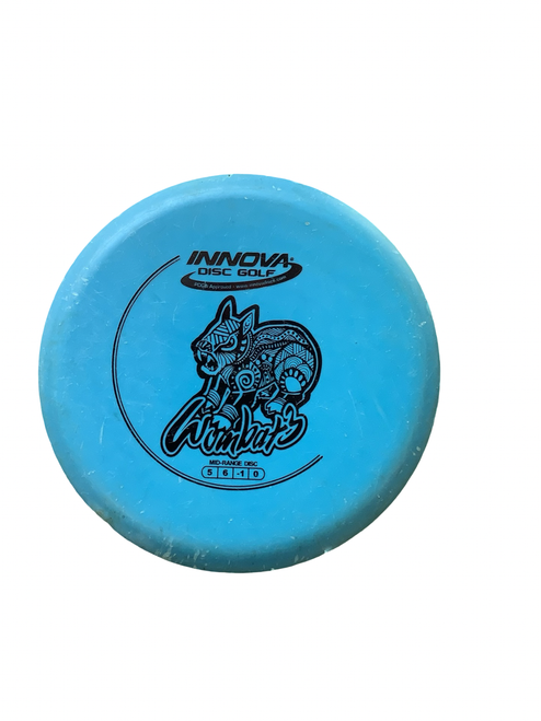 Vist Large View of Product Image Which is Used Innova WOMBAT 3 Disc Golf Mid Range Royal Blue