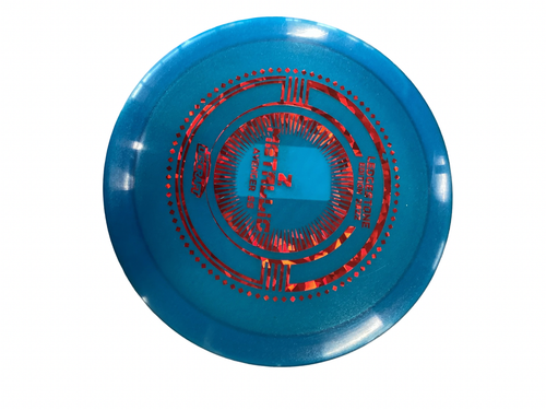 Vist Large View of Product Image Which is Used Discraft Z METALLIC AVENGER SS Disc Golf Driver Royal Blue
