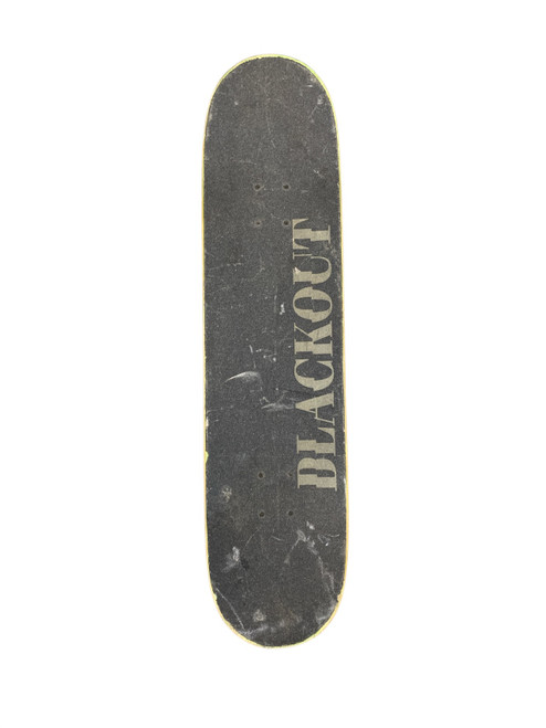 Vist Large View of Product Image Which is Used ZUMIEZ BLACKOUT LIMON 8.0 Complete Skateboard Black 8"