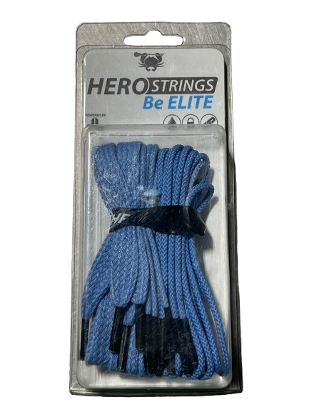 Vist Large View of Product Image Which is Used East Coast Dyes HERO STRINGS BE ELITE KIT Lacrosse Accessory Carolina Blue