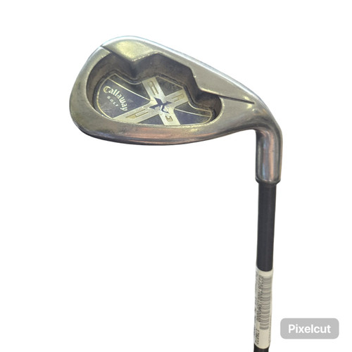 Vist Large View of Product Image Which is Used Callaway X18 PW REG GRAPH Golf Wedge Mens RH Pitching Wedge